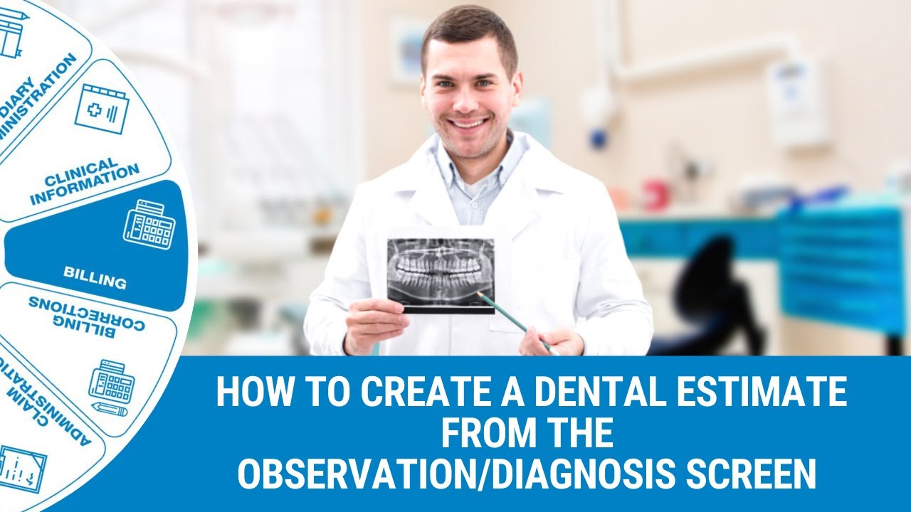 GoodX Web App - How to Create a Dental Estimate from the Diagnosis/Observation screen