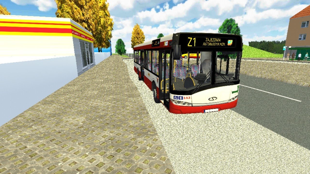 Proton Bus Simulator #72 Przejazd Solaris Urbino 12 III Ex Bvg Na Linii Z1 Mapa: Żerniki Cz.1/2