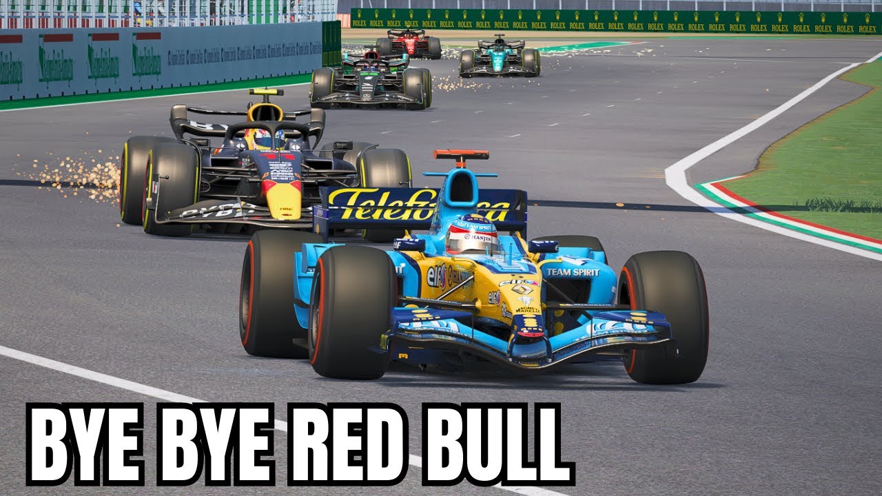 Can the Renault R25 Overtake Ferrari, Red Bull, Mercedes and Aston Martin in Just 2 Laps at Imola?