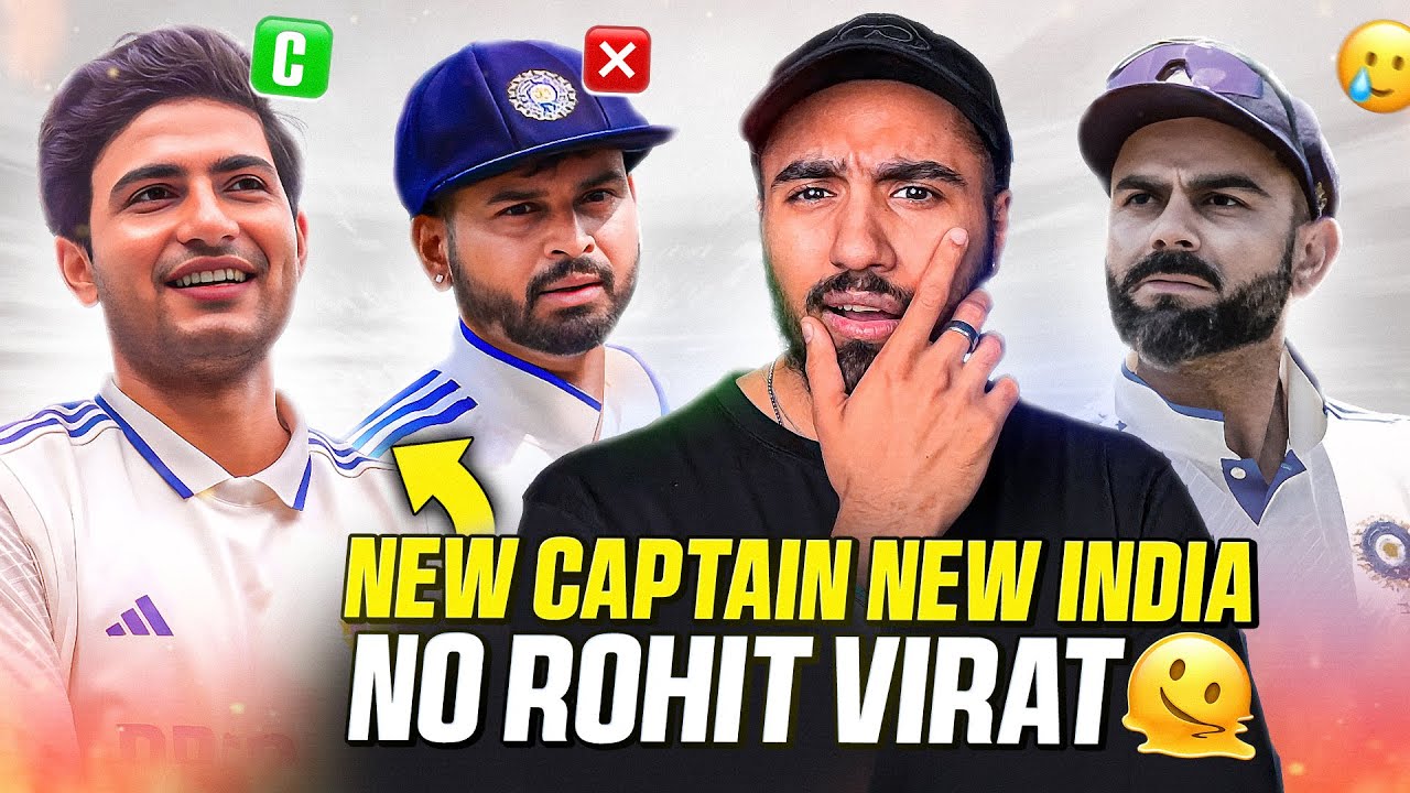 Shubman Gill Gets Test Captaincy! 🇮🇳 Iyer Dropped | Full India Squad vs England 2025