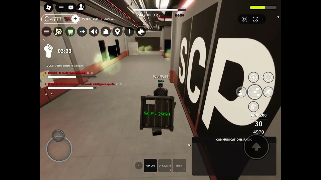 Ci gameplay Scp roleplay