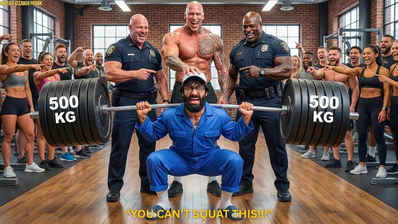 Bodybuilders Turn ANGRY & SCARED as ANATOLY Lifts His 32KG Mop!!! | Anatoly Gym Pranks