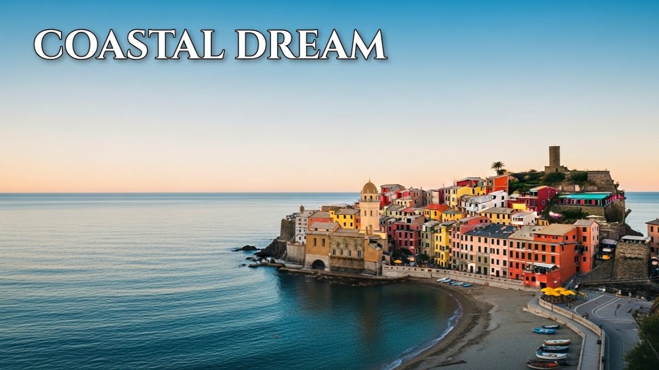 Mediterranean Seaside Sunset Jazz – 3 Hours Smooth Focus Music