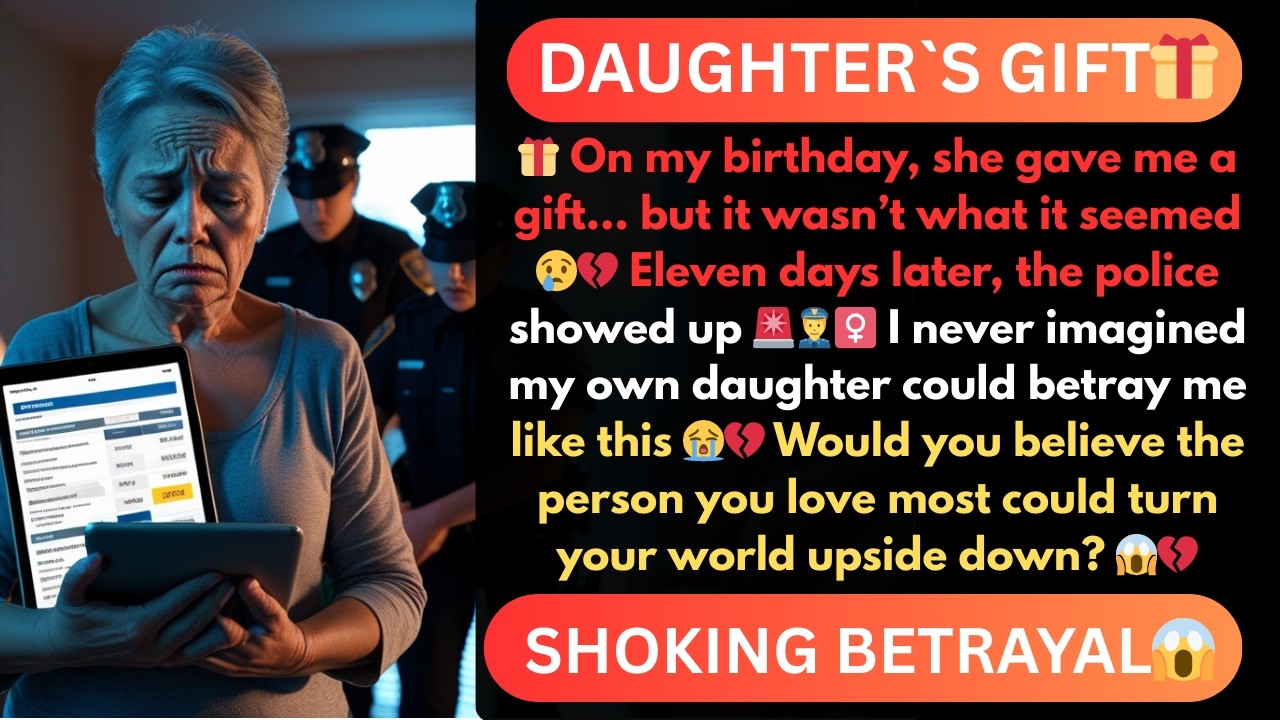 On My Birthday, My Daughter Gave Me a Tablet — Eleven Days Later, the Police Took Her Away