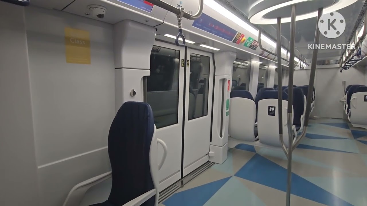 2025.12.01 Dubai Metro Red Line: [R76] Expo 2020 ~ [R36] SOBHA REALTY (Feat. ALSTOM Train!!!!)
