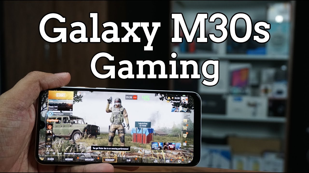Samsung Galaxy M30s Gaming Review, PUBG Mobile FPS, Battery Drain, Heating Test - 60fps really?