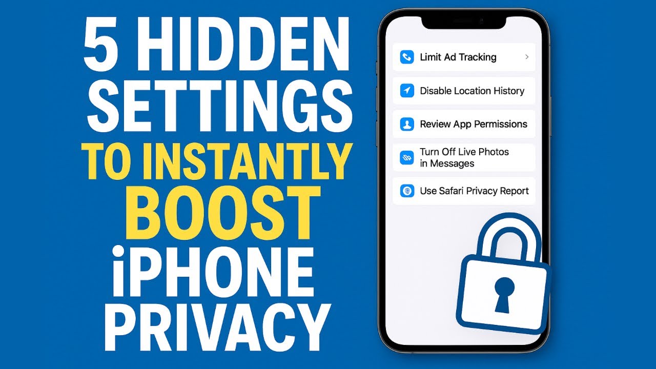 5 iPhone Settings That Instantly Protect Your Privacy!