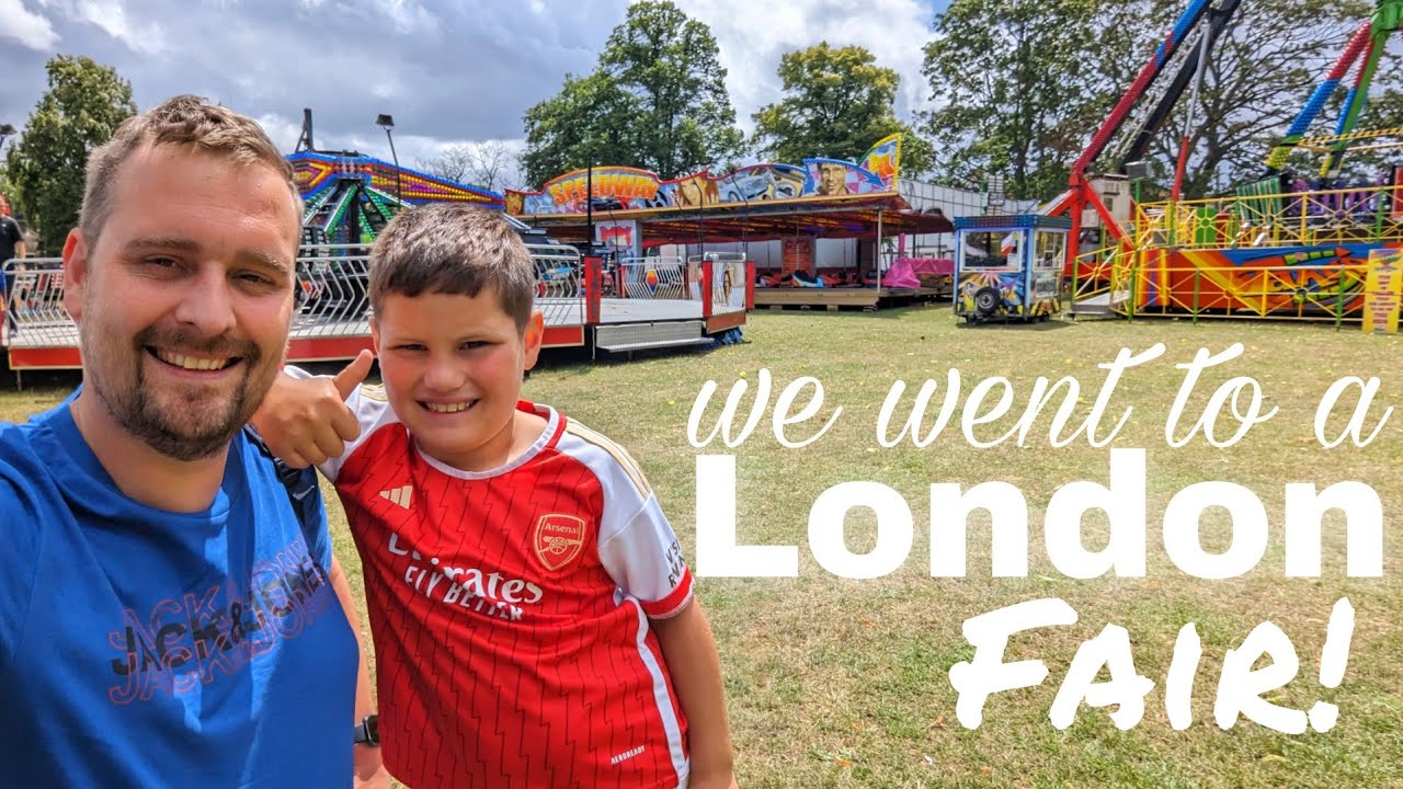A LONDON Fairground! Harefield, Uxbridge, London | Tom Smiths Fun Fair July 2023