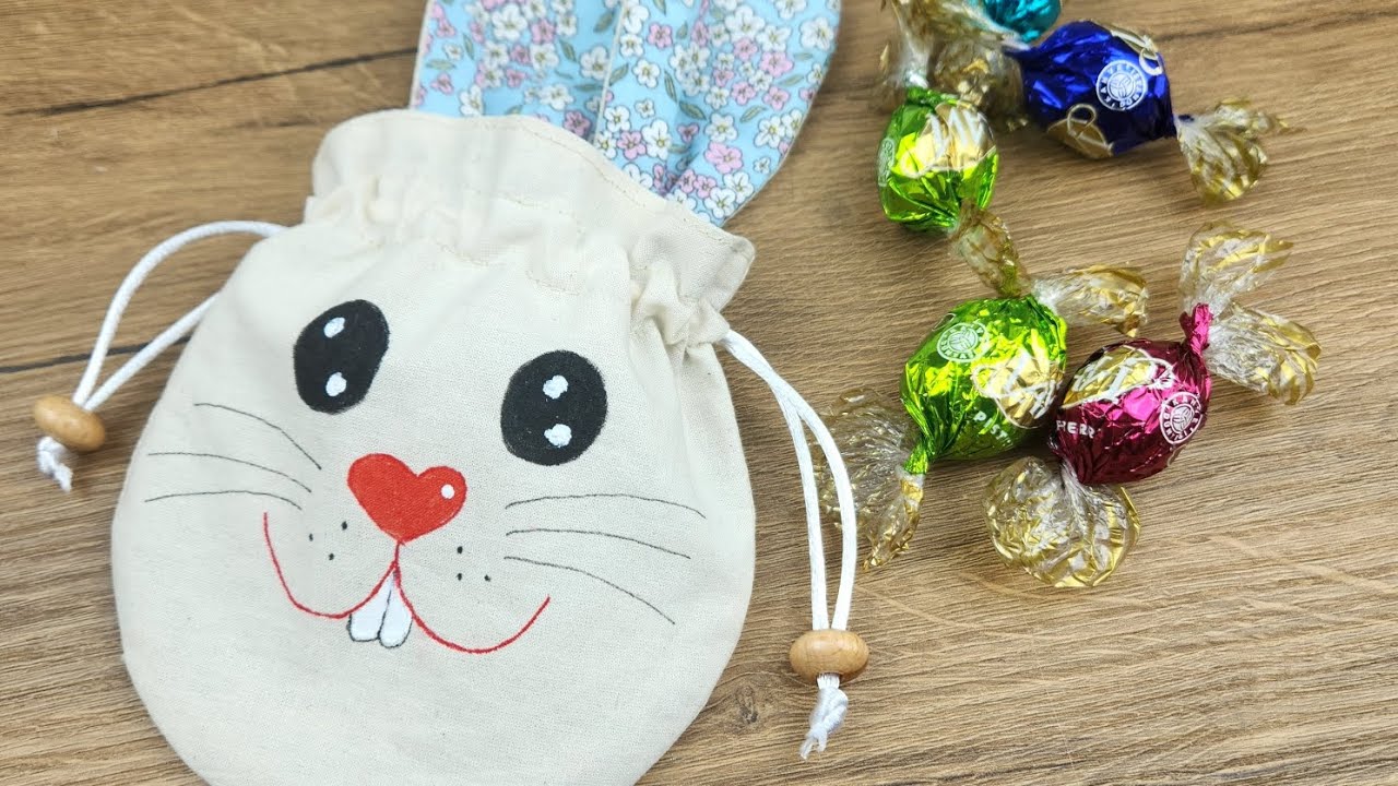 Bunny Surprise: How to Create a Cute Fabric Pouch?