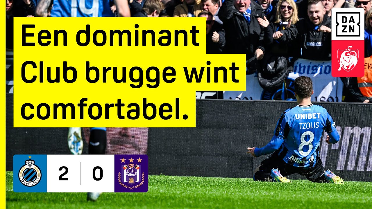 Club Brugge wint de Topper! 🎉🔵 | Club Brugge - RSC Anderlecht