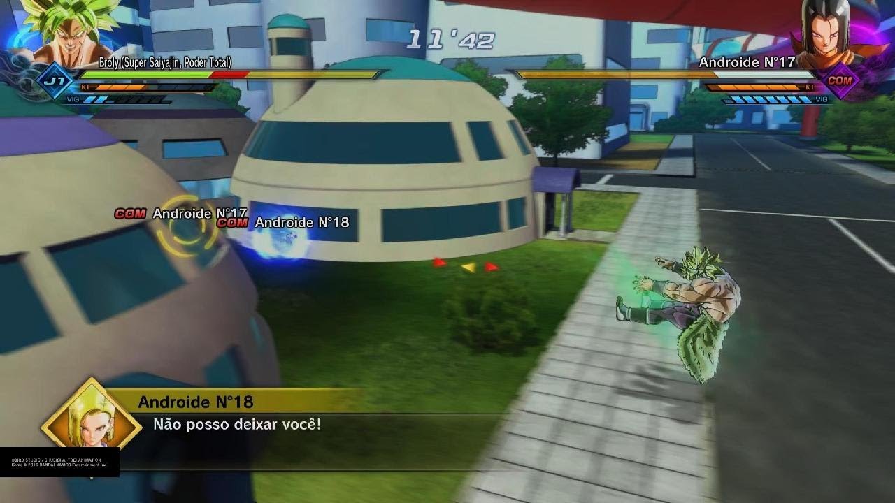DRAGON BALL XENOVERSE 2_jogando com o broly dbs super sayadin full power