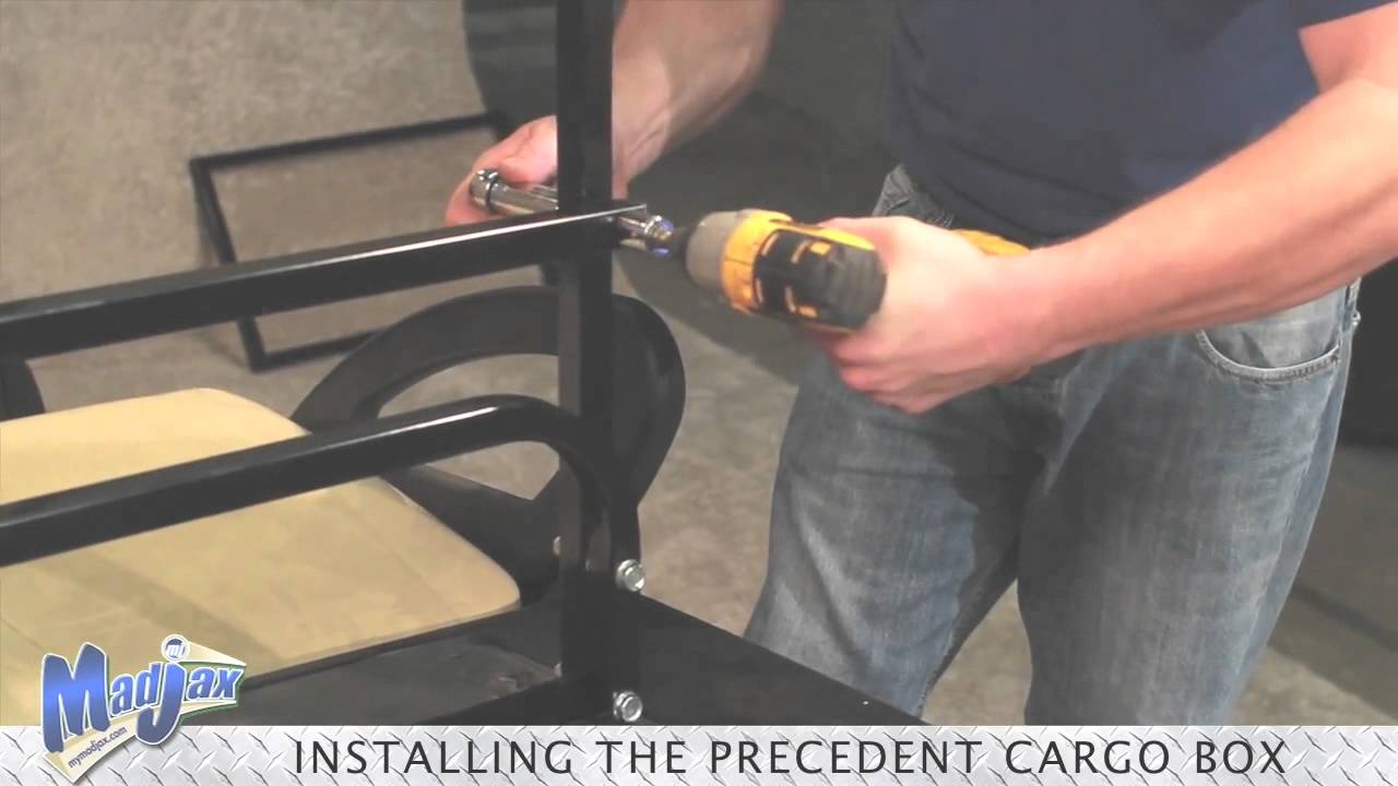 Cargo Box for Club Car® Precedent® | How to Install Video | Madjax® Golf Cart Accessories
