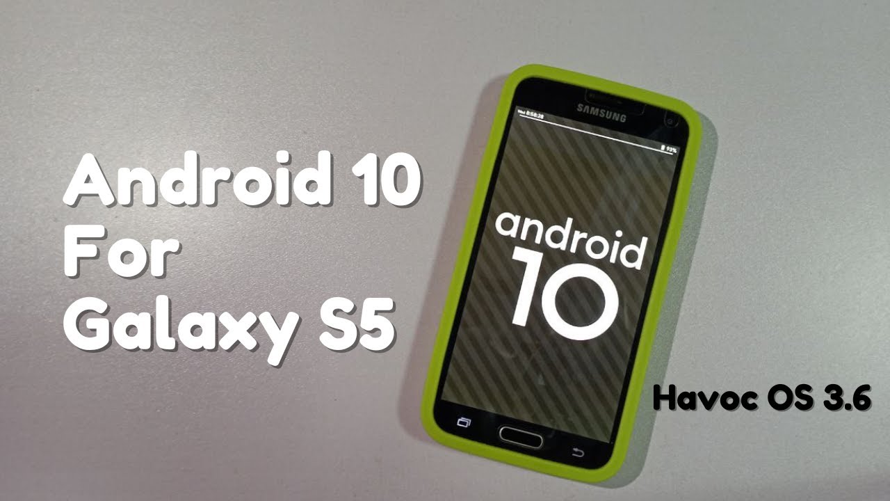 Havoc OS 3.6 (Android 10) for Galaxy S5 (klte) Preview