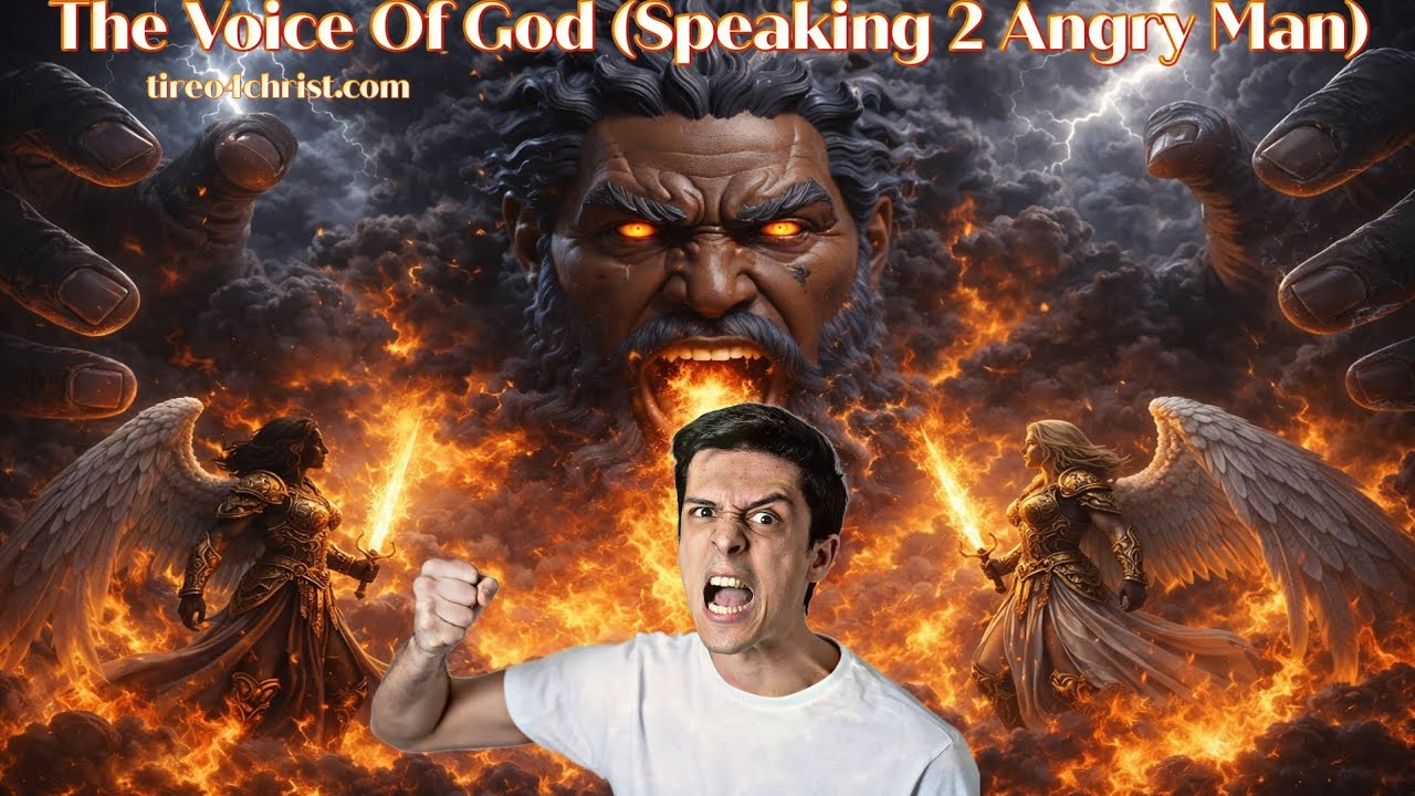 🔥 Voice Of God Speaking 2 Angry Man (On Super Fan Bible Study Page) tireo4christ.com 