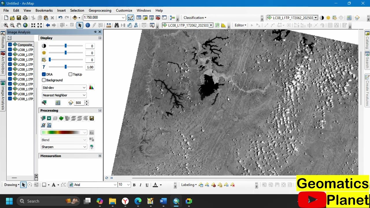 NDVI, NDWI, EVI & Image Enhancement | Band Composition & Image Analysis Tools