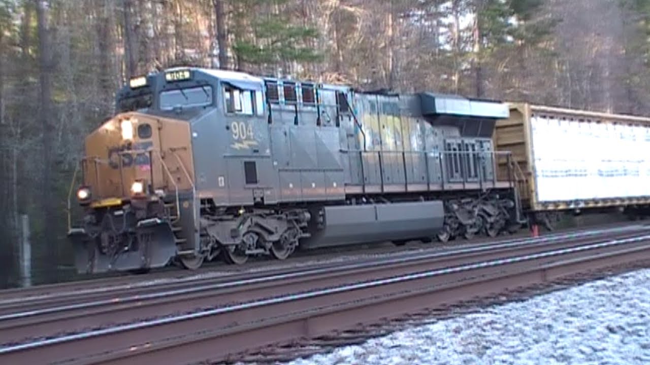CSX 904 with K5L Horn in Callahan, FL (1/22/26)
