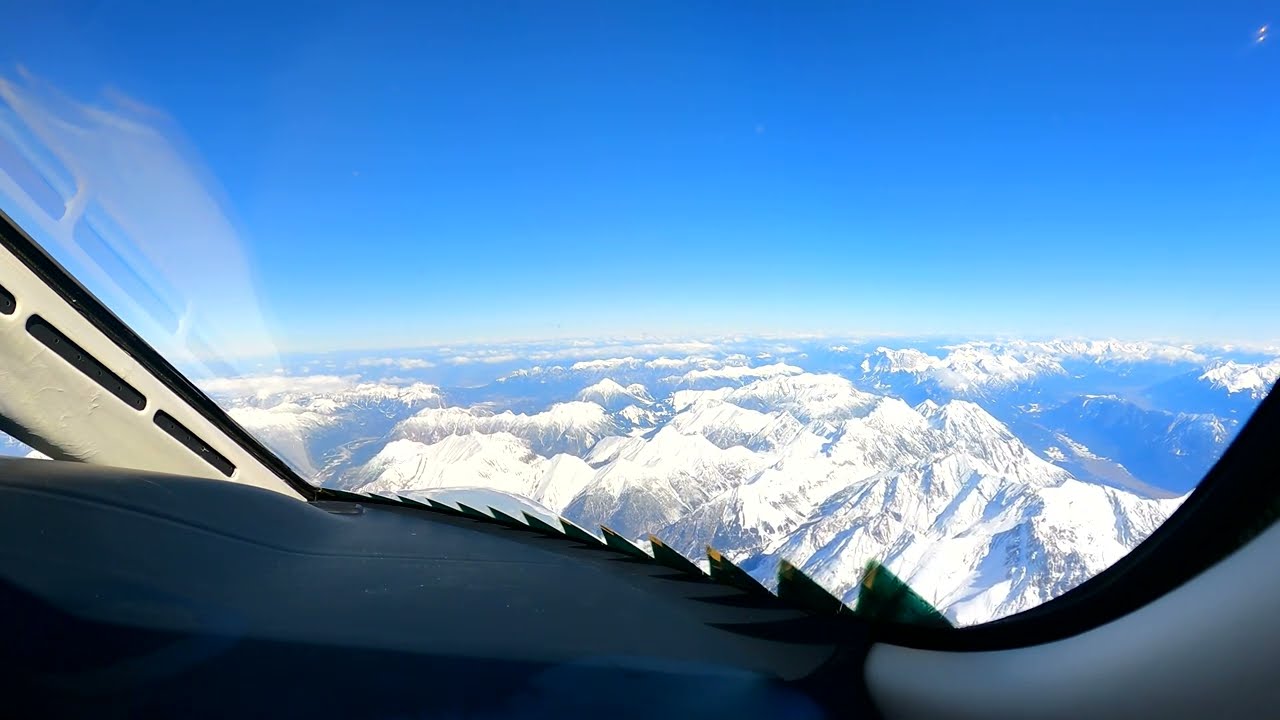 4K - Honda Jet - Full Flight Samedan (LSZS/SMV) to Innsbruck (LOWI/INN)