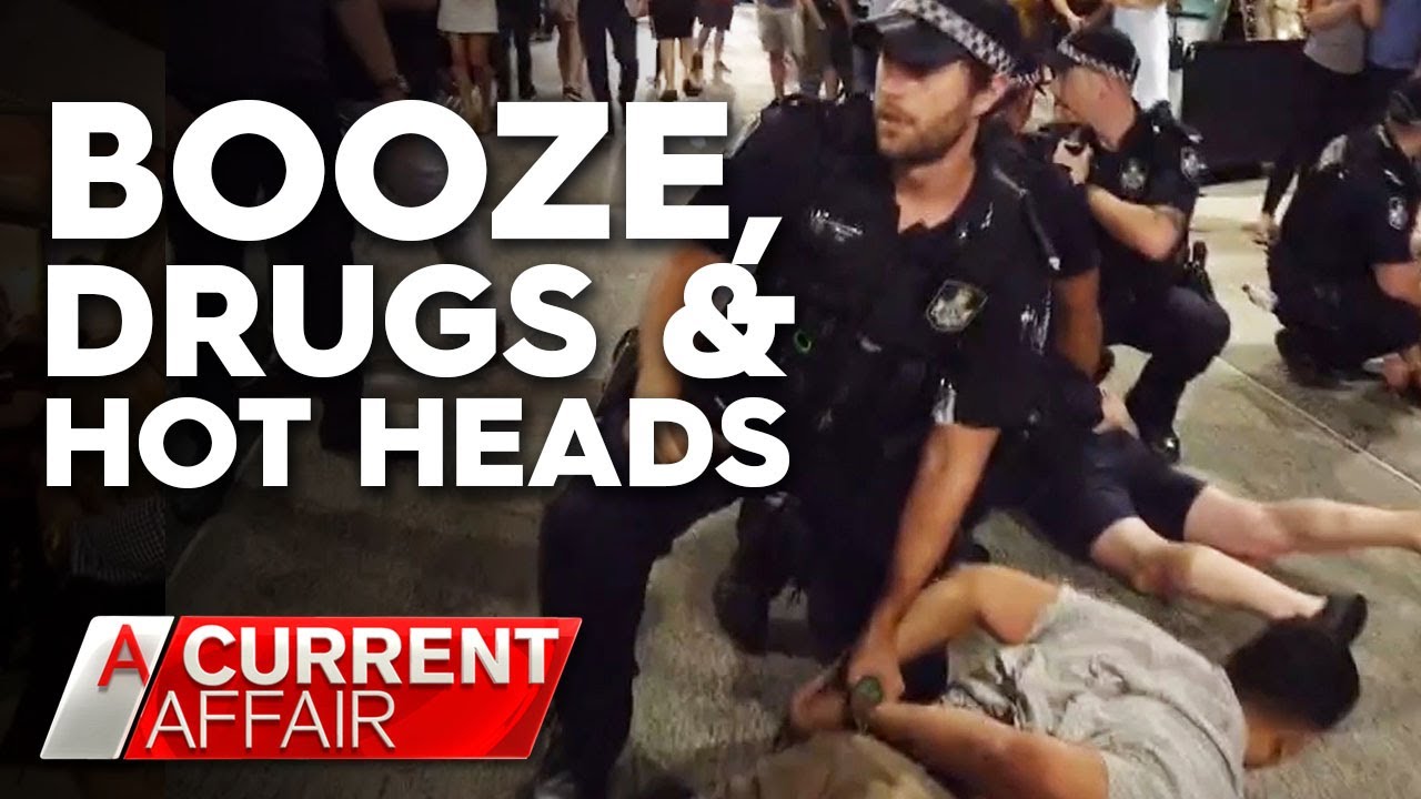 Long weekend chaos in Brisbane's party centre | A Current Affair