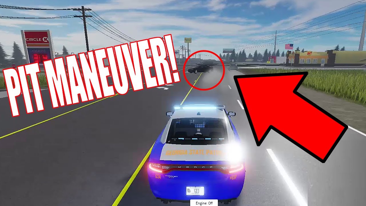 Epic Police Chases in Georgia Roleplay (Roblox)