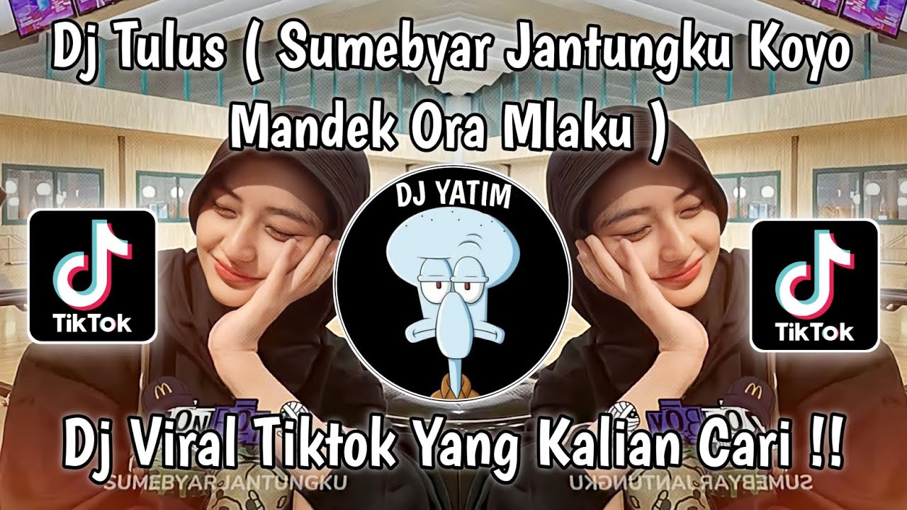 DJ  TULUS |SUMEBYAR JANTUNGKU KOYO MANUK ORA MLAKU VIRAL TIKTOK 2023 !!