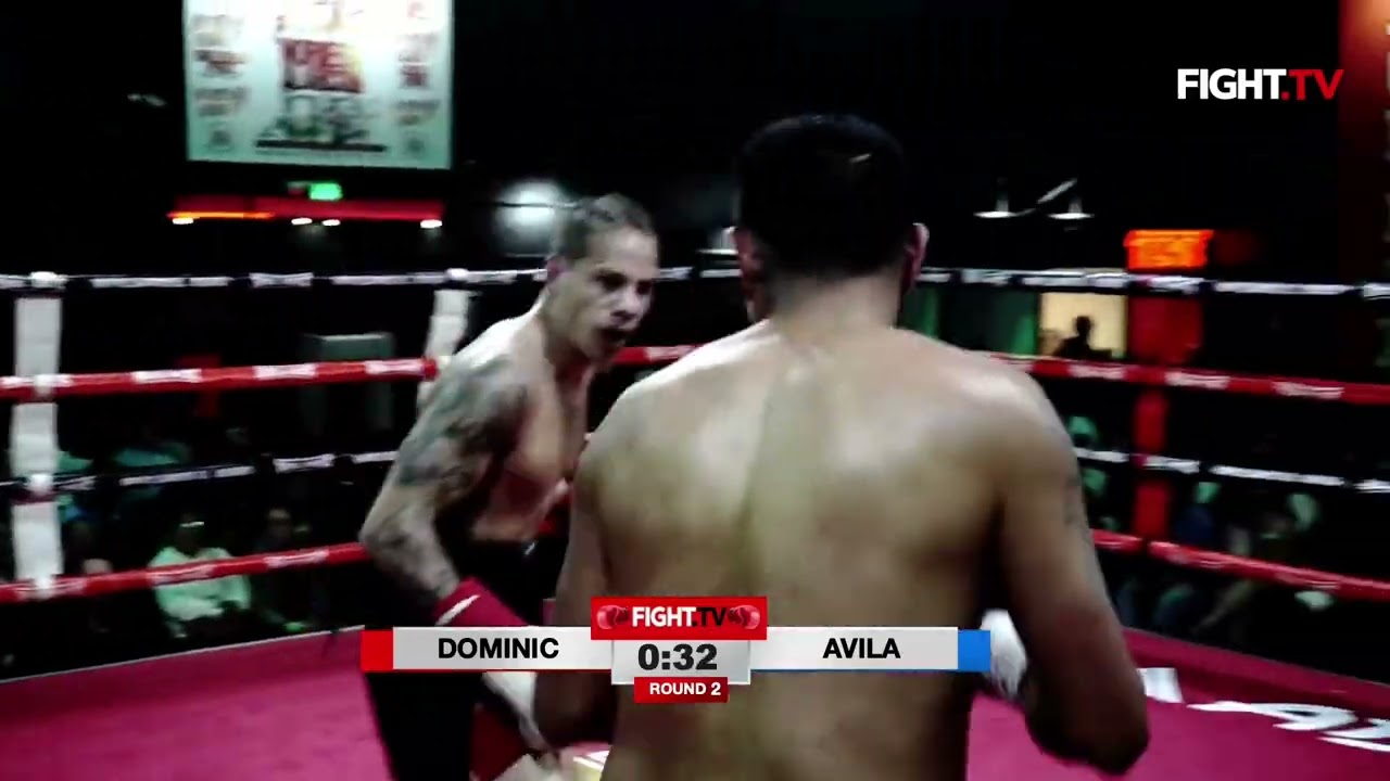🔥Check out this Slugfest!🔥 Wont go the distance!😴 Dominic v.s Avila only on FIGHT.TV 🥊