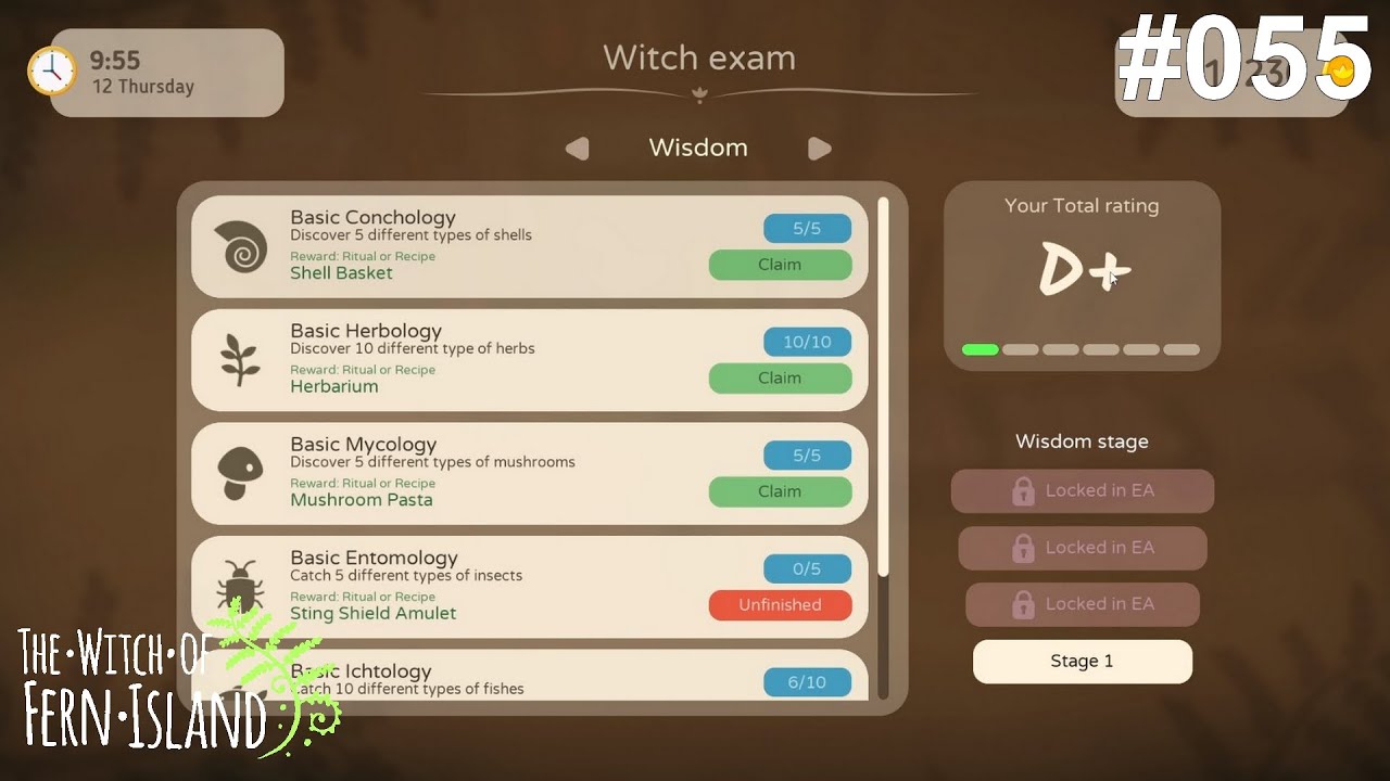 The Witch of Fern Island #055 - Hexen Examen