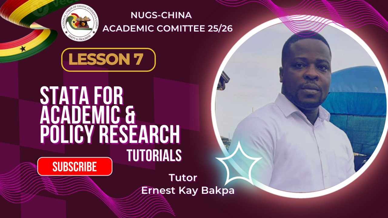 STATA Lesson 7