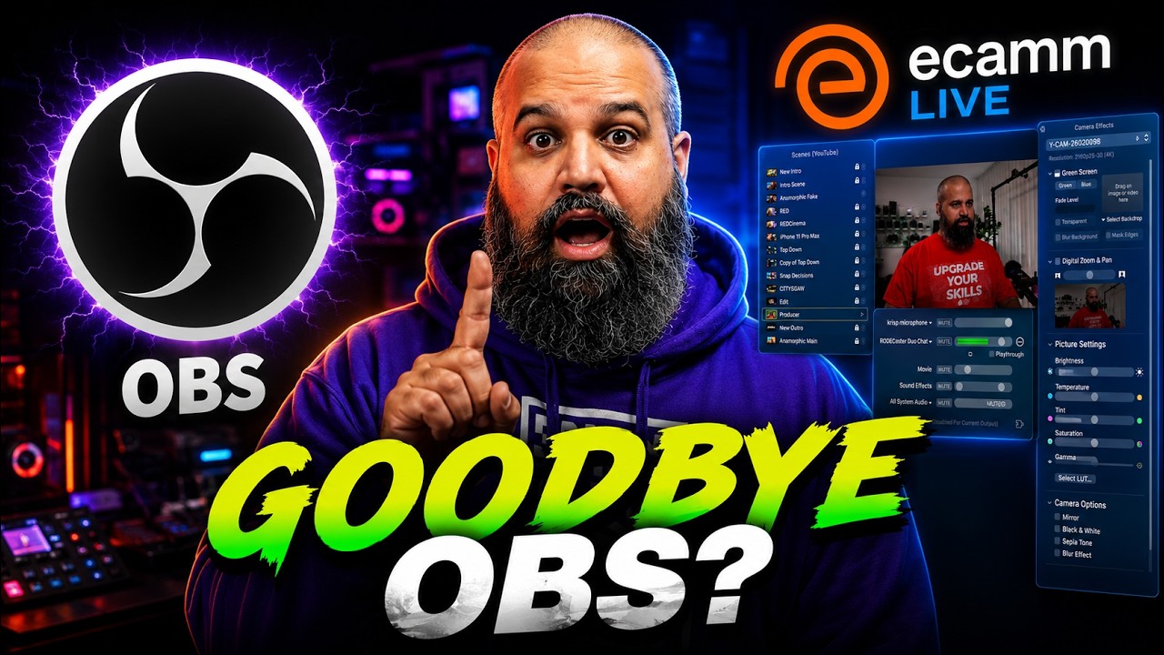 Сможет ли Ecamm заменить OBS для геймеров? | Настройка стрима в прямом эфире