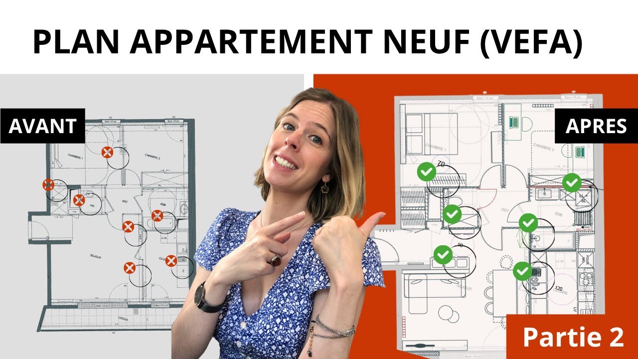 Optimiser un appartement neuf : VEFA d’un T3 de 70 m2 (Partie 2)