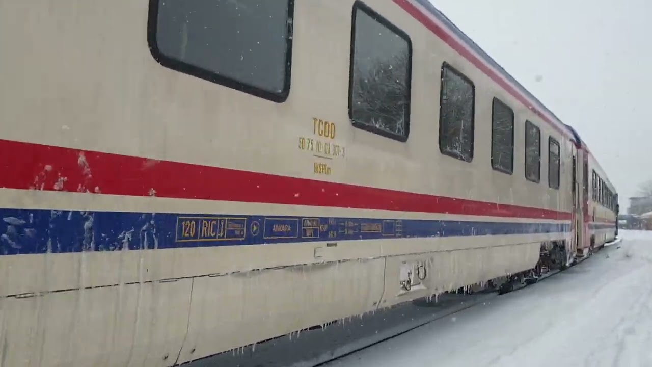 tcdd de 22036+36007 doğu ekspesi ve kars erzurum turistlik treni