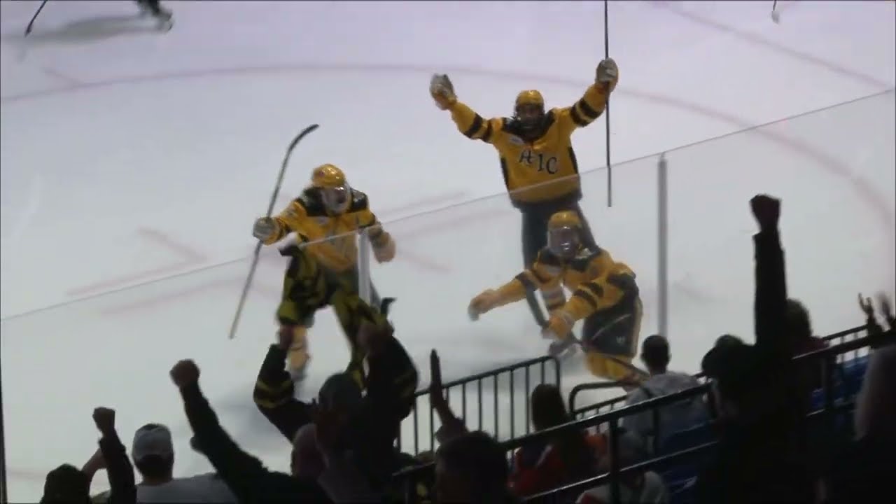3.18.22 AHA Semifinal 1 Highlights- Mercyhurst vs. AIC