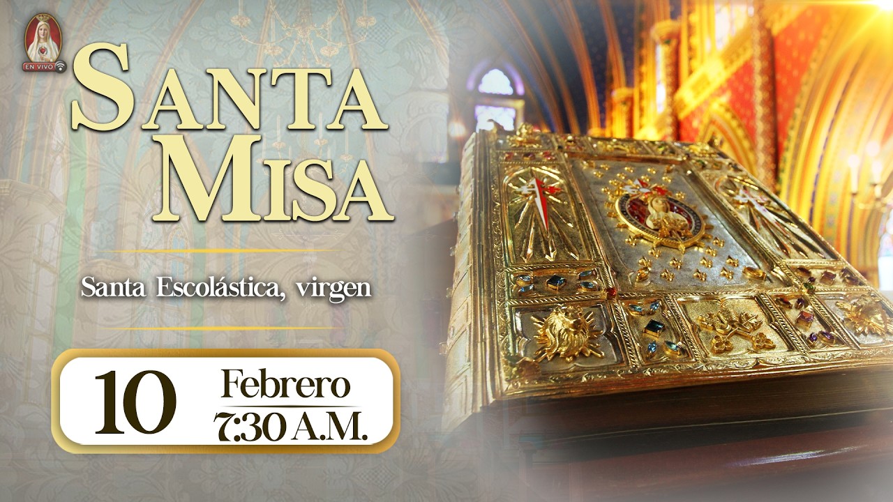 Santa Misa en Caballeros de la Virgen, 10 de febrero de 2026⚜️ 7:30 a.m