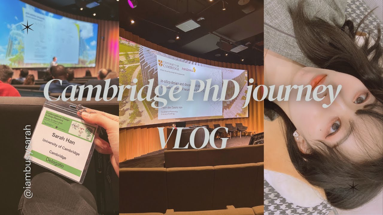 [Ежедневный VLOG] Британский аспирант проводит 3 научные презентации в неделю😂 Видеоблог о чём-то...