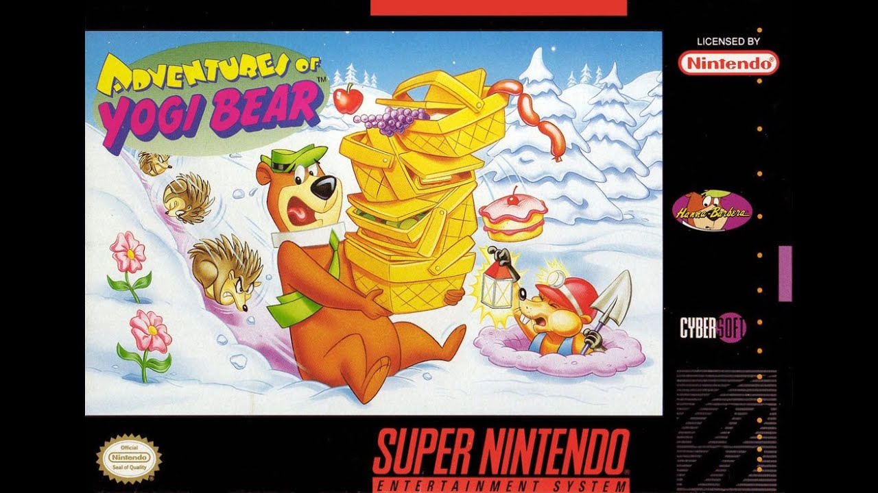 The Adventures of Yogi Bear [SNES] Longplay Full Game (With Cheats)