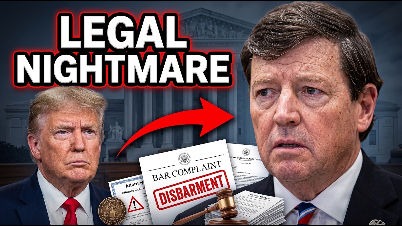 BREAKING: Trump's Pardon Attorney Faces Major Disbarment Threat