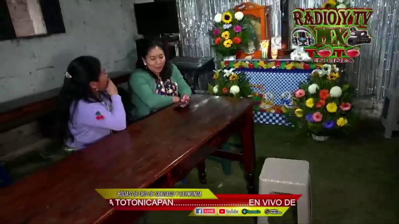 EN VIVO BODAS DE ORO 50 AÑOS DE CASADOS DE SANTIAGO Y RAYMUNDA