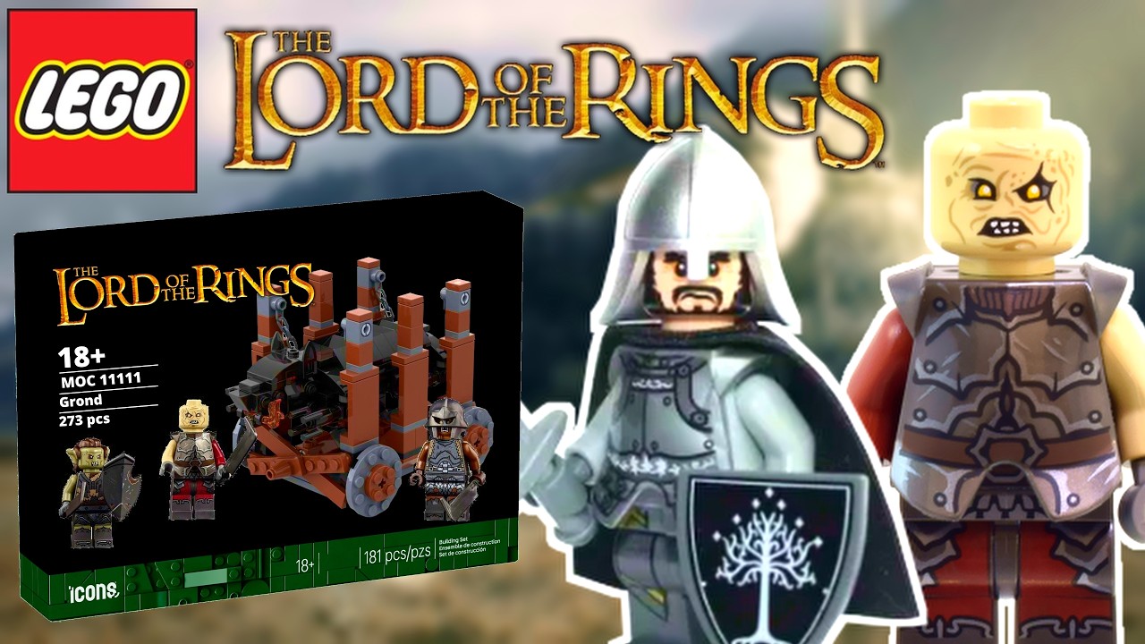 IT'S A GROND?! - LEGO&reg; THE LORD OF THE RINGS&trade; MINAS TIRITH GWP LEAKED!