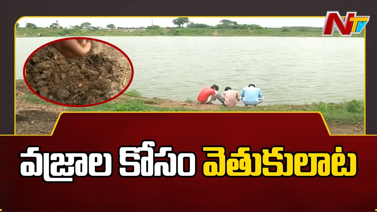 కృష్ణా జిల్లా పరిటాలలో వజ్రాల కోసం మొదలైన వేట | NTV