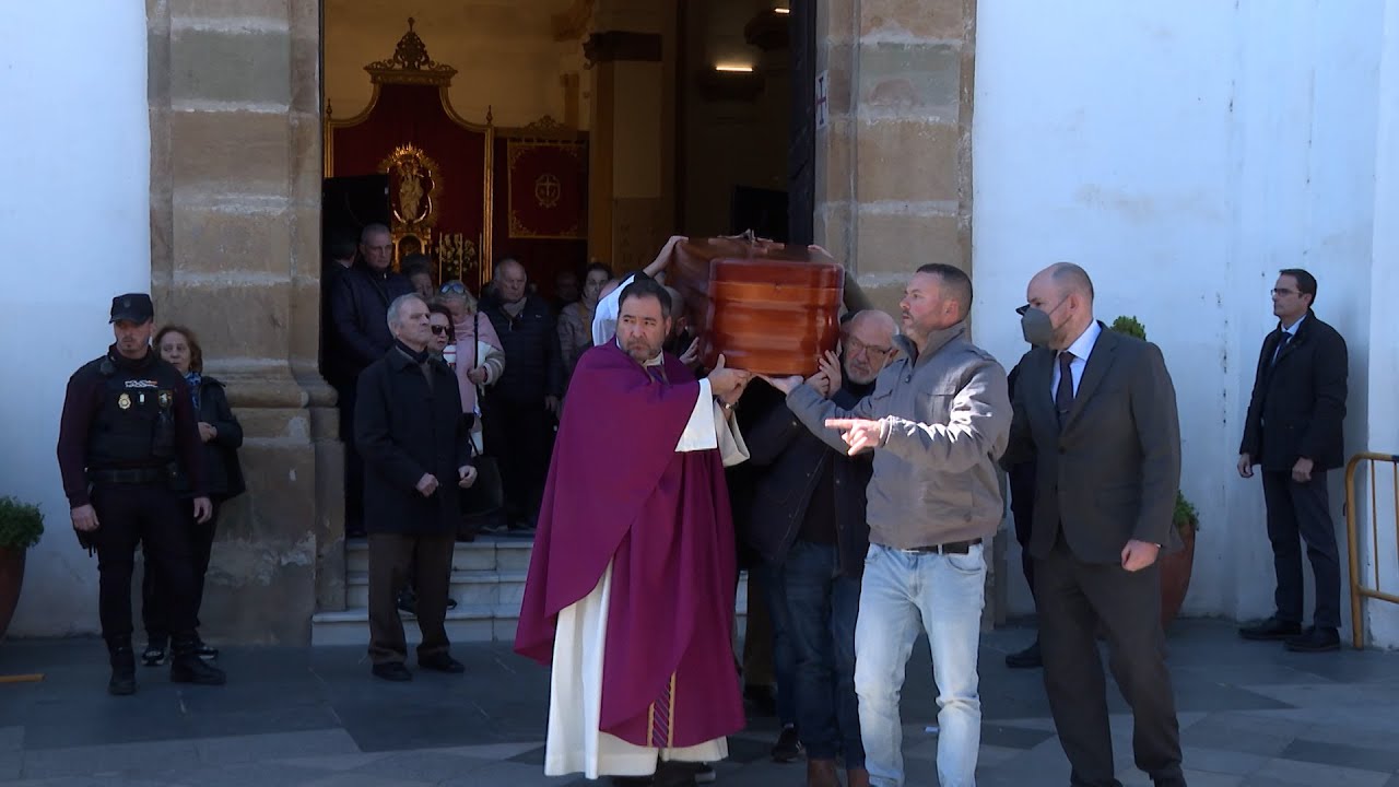 Algeciras despide al sacristán asesinado en la iglesia de la Palma