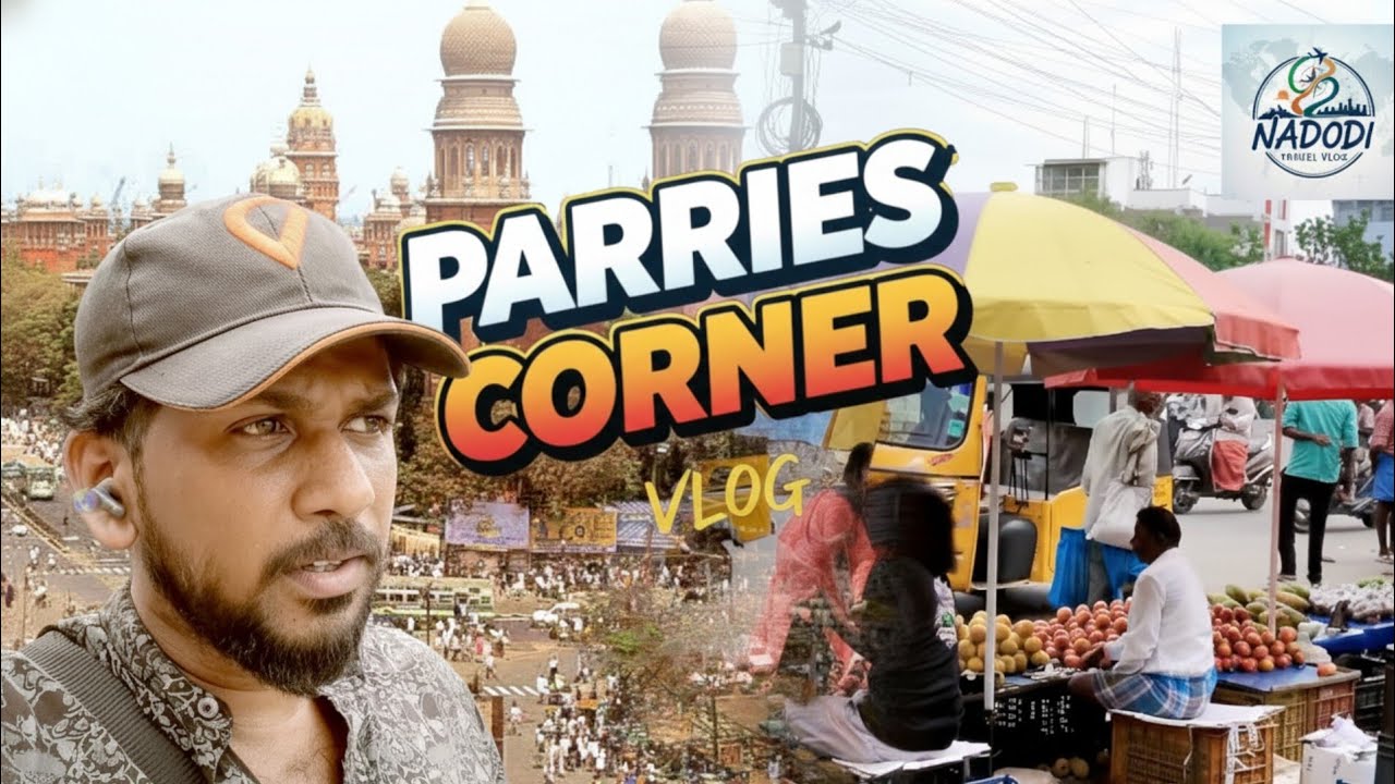 Parry's Corner  Vlog🔥| Biggest Wholesale and Retail Market in Chennai | #parryscorner