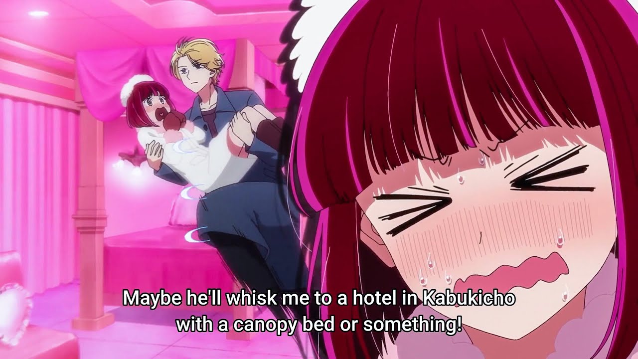 Aqua Rizz Kana Too Smooth she wants to lay him Some EGGS 😳 Anime Funny Moment