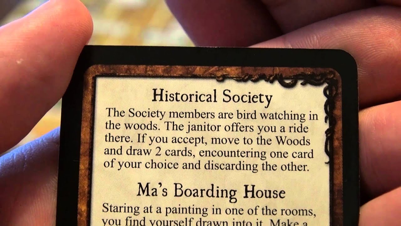 Arkham Horror - Turn 01 - Lets Play 