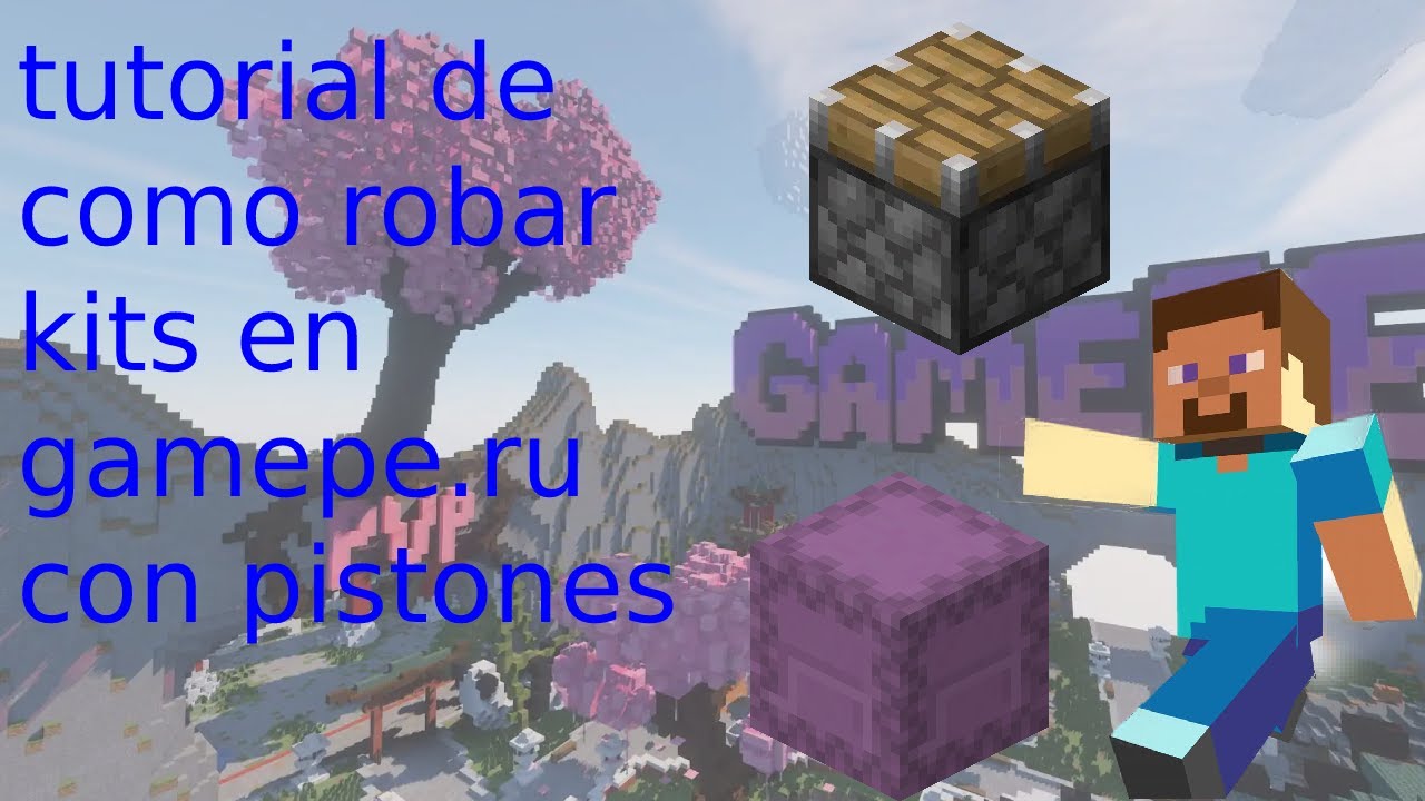 COMO ROBAR KITS EN EL SERVER DE GAMEPE.RU CON PISTONES :O