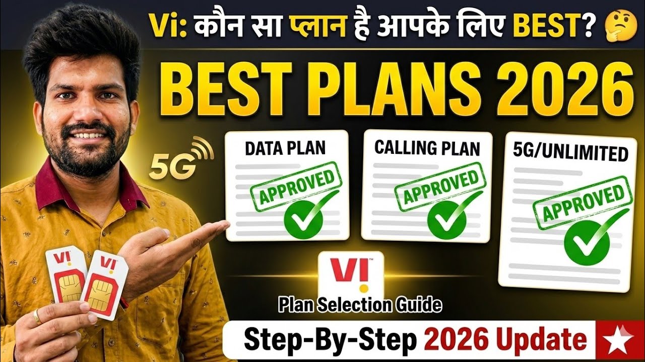 101 vs 179 vs 199: कौनसा Vi प्लान है आपके लिए बेस्ट? 🤔 | Vi Best Plans 