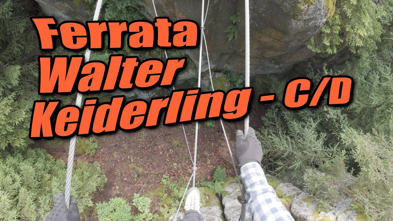 🧗‍♂️Walter Keiderling Ferrata/Klettersteig C [4K] #viaferrata  #fullhd #4k