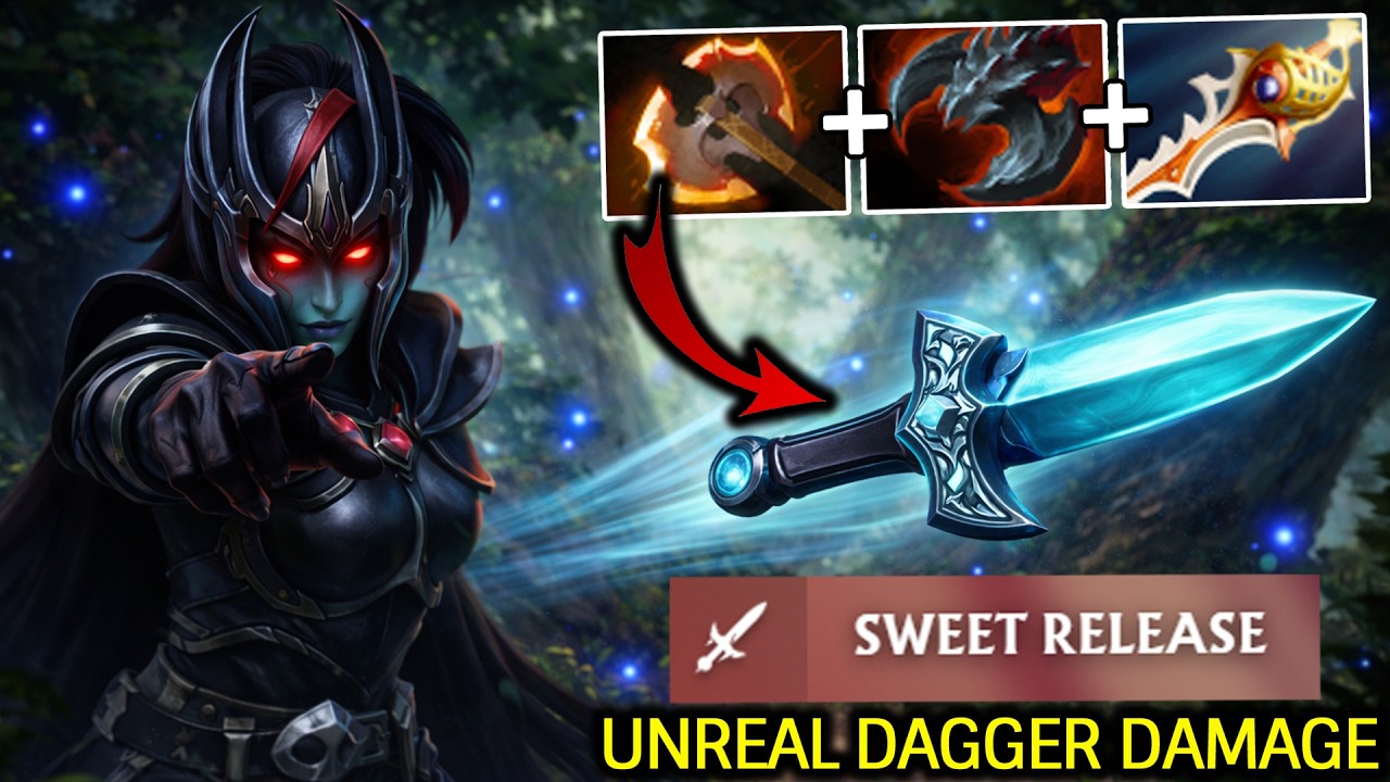 Phantom Assassin Rampage &ndash; Unreal Dagger Damage with Rapier Dota 2