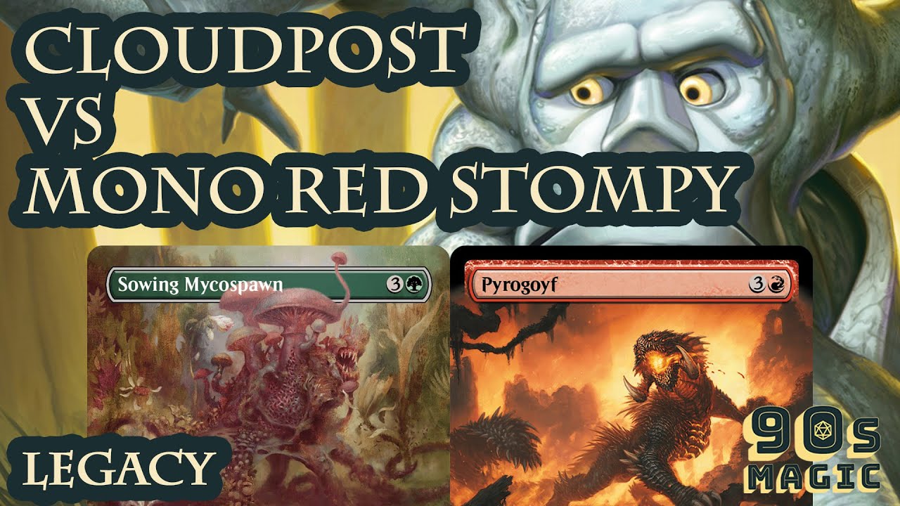 Cloudpost vs Mono Red Stompy [MTG Legacy]