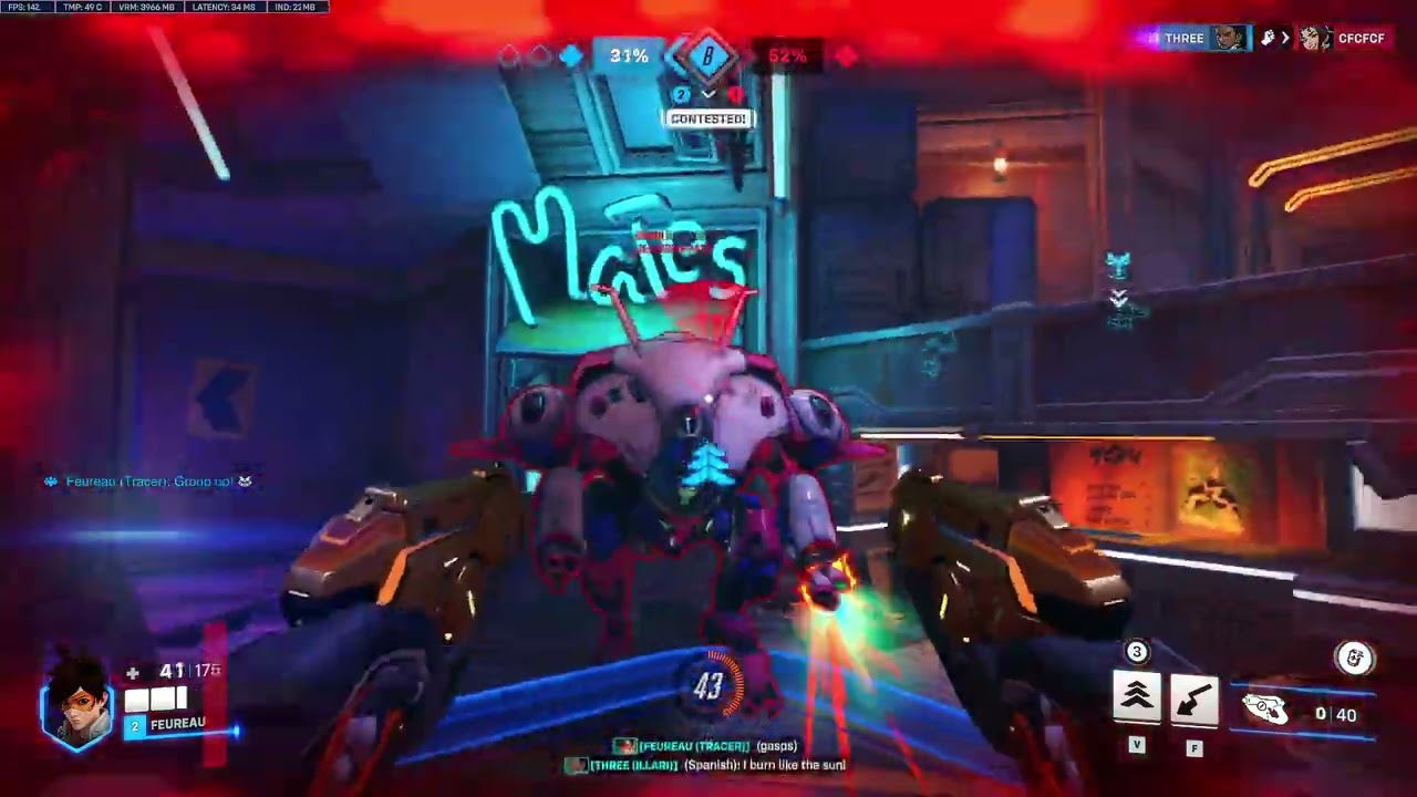 🚀 Level 50 on Flashpoint New Junk City with Tracer – No Healers! #Tracer #Flashpoint #OW