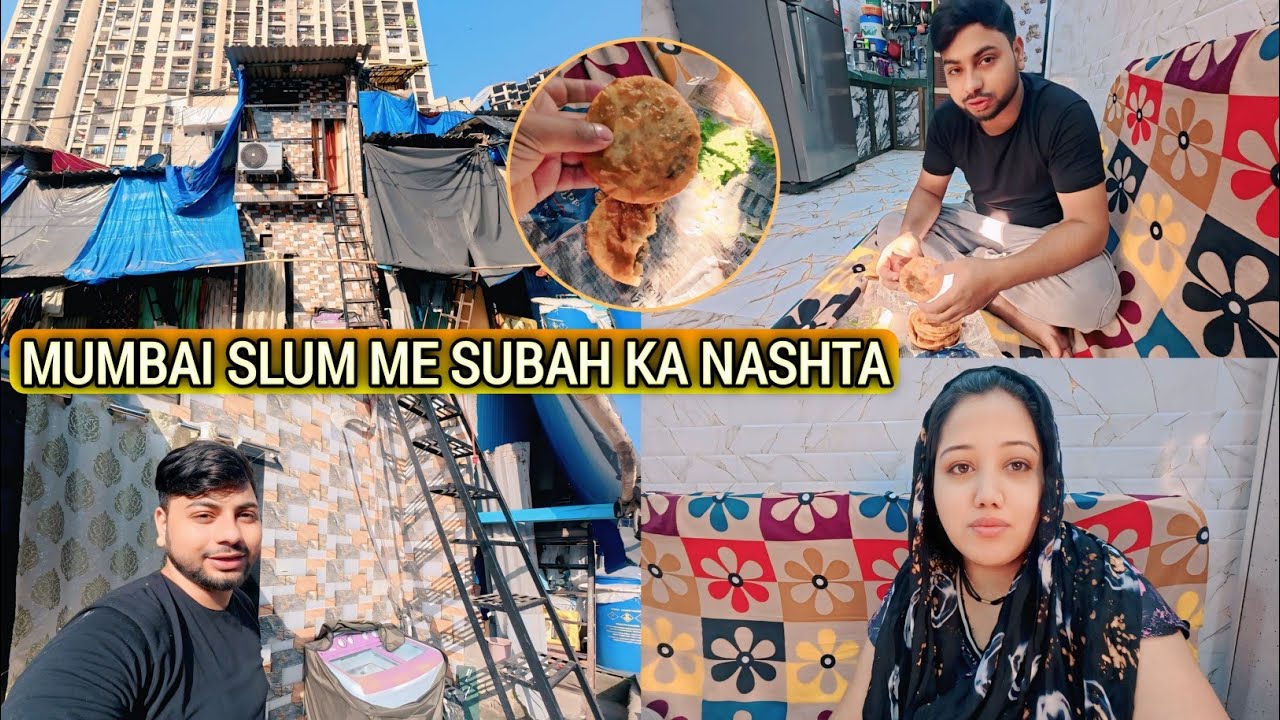 Mumbai Slum Me Subah Ka Nashta | Mumbai Early Morning Life | Mumbai Slum Life