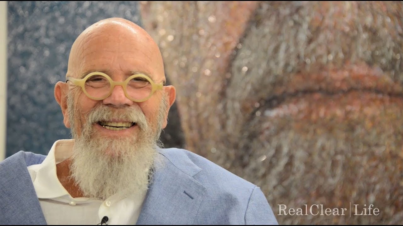 RealClearLife Exclusive: Artist Chuck Close Gives Tour of His Work in NYC Subway